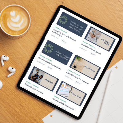 A list of many classes from Doula Office Hours.
